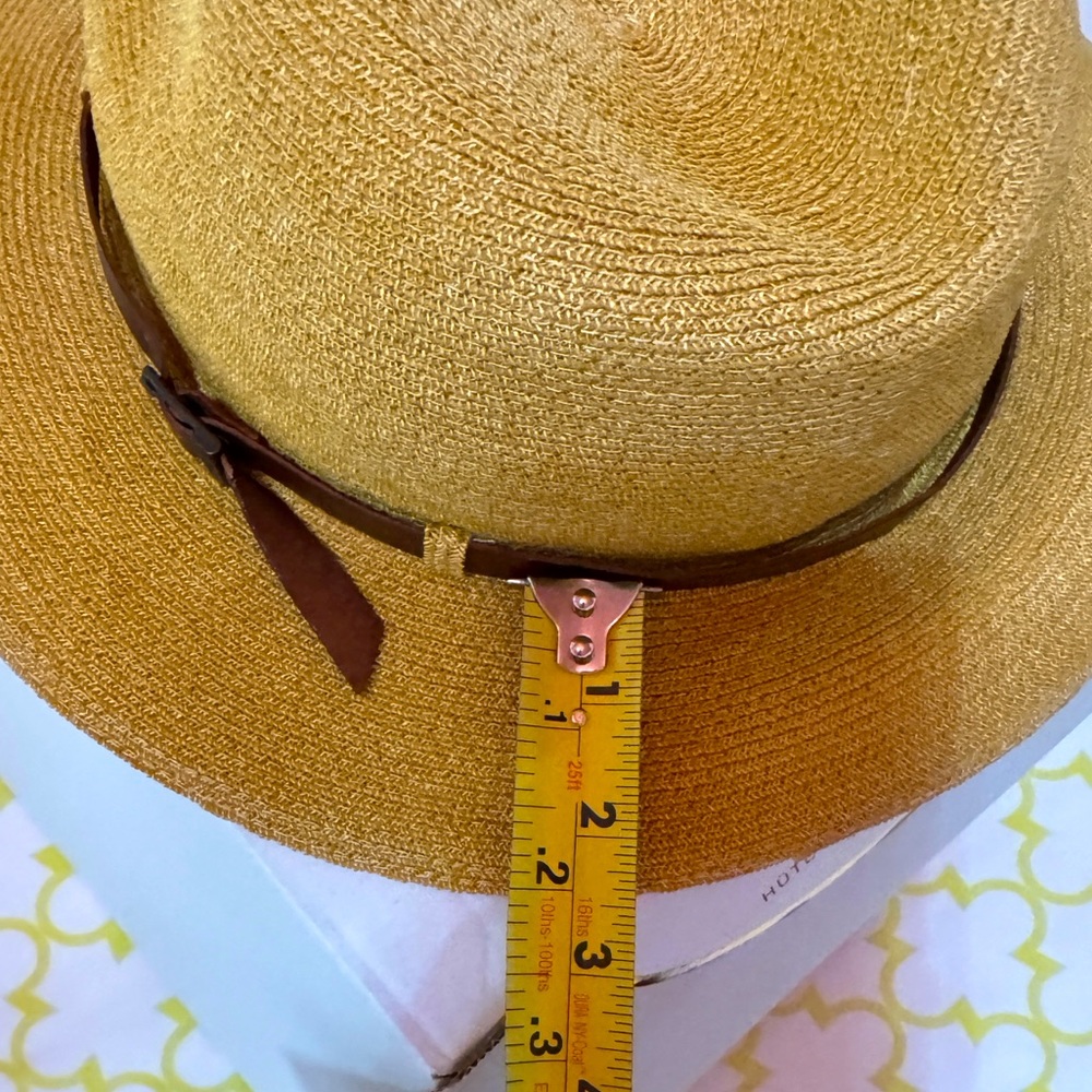 NWOT handwoven 100% Abaca (Manila hemp) Grevi-Dick Tracy hat “The Cary”- - Picture 9 of 15